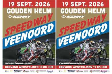 Speedway: 19 september internationale Gouden Helm races 2026