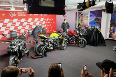 Triumph presenteert vernieuwde 2023 Street Triple 765, R, RS en Moto2 Edition