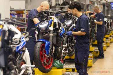 60 jaar BMW Motorrad fabriek in Berlijn: fabrieksbezoek en tentoonstelling