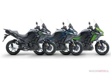 Nieuwe 2027-kleuren voor Kawasaki Versys 1100