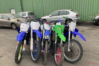Veel crossmotoren gestolen, vaak tijdens proefrit