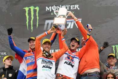 Veel Nederlanders in 2020 wereldkampioenschap MXGP motorcross