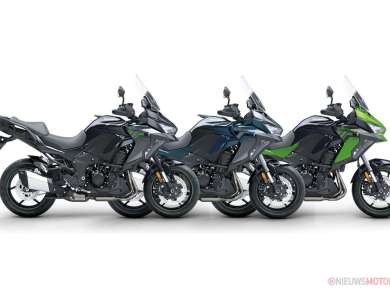 Nieuwe 2027-kleuren voor Kawasaki Versys 1100