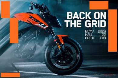 KTM & Husqvarna op EICMA 2026 motorshow: Back on the Grid