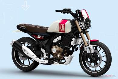 Honda toont nieuw CB250SS conceptmodel