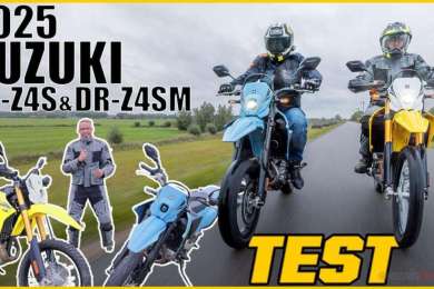Testmotor: 2025 Suzuki DR-Z4S en DR-Z4SM review