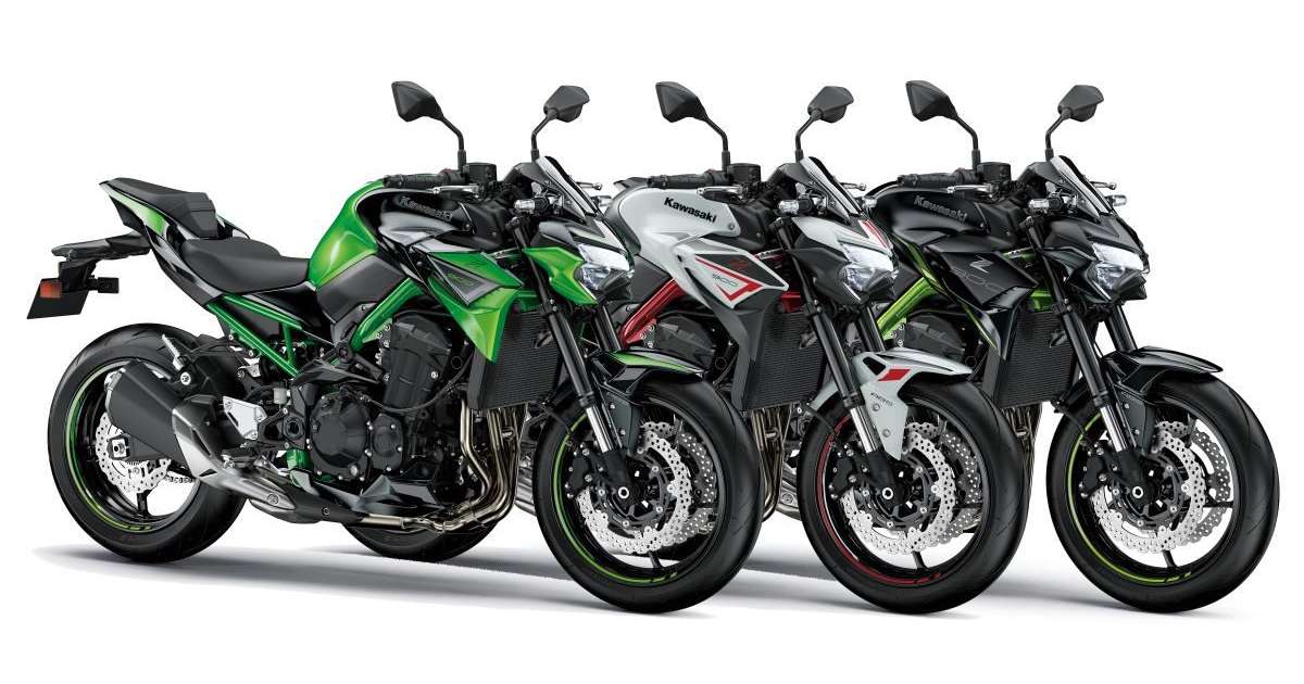Nieuwe kleuren voor 2022 Kawasaki Z900 - Nieuwsmotor.nl