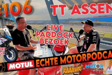 Motul Echte MotorPodcast 106: live vanuit de paddock in Assen