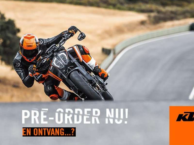 KTM 790 Duke Pre-Order Actie
