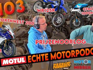 Motul Echte MotorPodcast 103: : Straatracen en de uitersten van allroad rijden