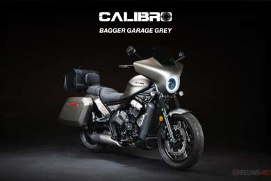 Nieuwe kleur & TFT-dashboard voor 2026 Moto Morini Calibro Bagger