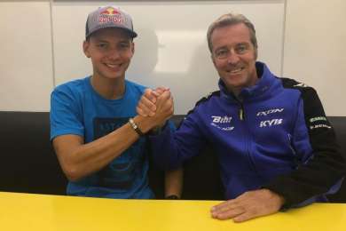 Bo Bendsneyder vanaf 2018 in Moto2