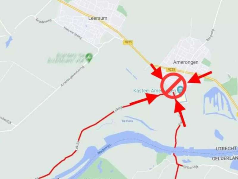 Amerongen wil motorverbod in weekenden