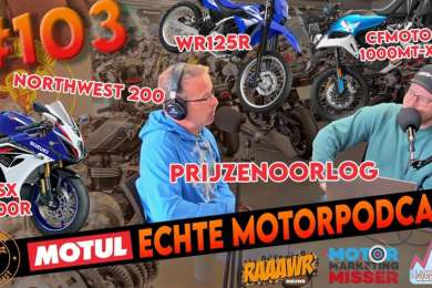 Motul Echte MotorPodcast 103: : Straatracen en de uitersten van allroad rijden