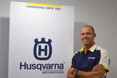 Norman Veerbeek nieuwe brand manager Husqvarna Motorcycles Nederland