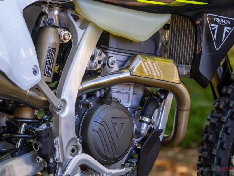 Triumph roept TF450 cross- en enduromotoren terug