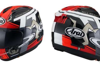 2018 Arai RX-7V Isle of Man Limited Edition motorhelm